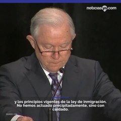 Jeff Sessions quita asilo a víctimas de pandillas y violencia