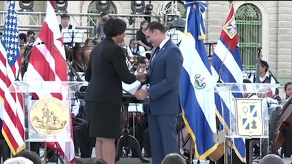 Washington y San Salvador son ciudades hermanas