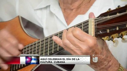 VIDEO: Cubanos celebran el día de la cultura en Tampa Bay