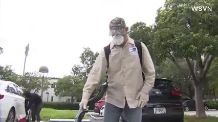 Rocían insecticidas contra el Zika en Florida