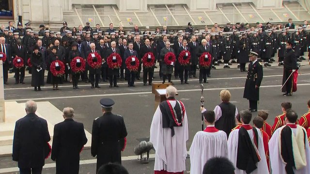 Royal Family attends Remembrance Day service in Whitehall