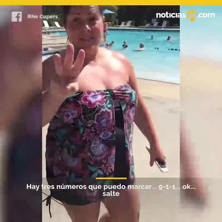 Racismo en piscina