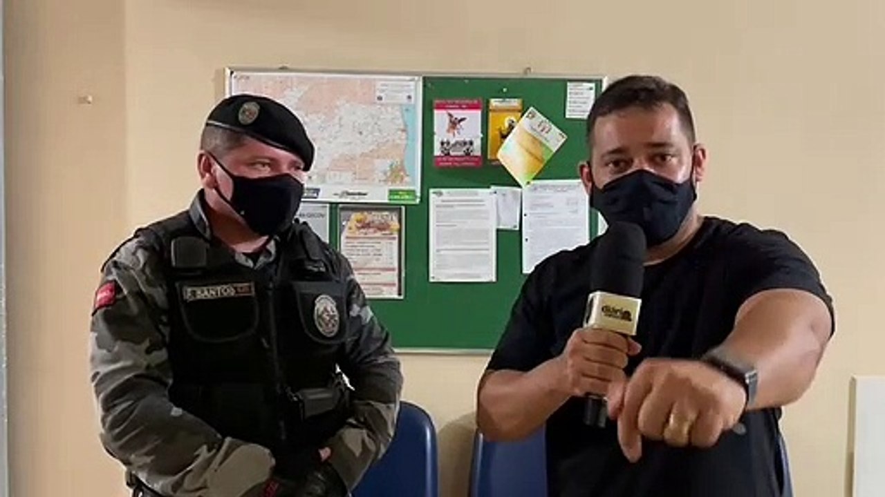 Em Pombal, homem foge ao ver guarnição da PM e é detido com revólver e munições intactas
