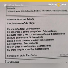 Las otras notas del profesor Ramon en Espana