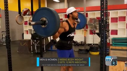 800167 SEG 11 GYM-SQUATS