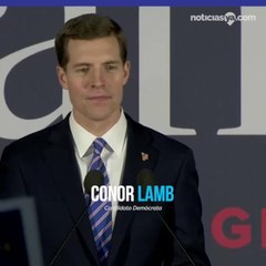 Conor Lamb se declara ganador en Pensilvania