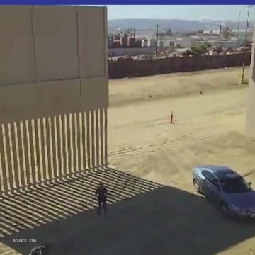 Prototipos del muro en San Diego