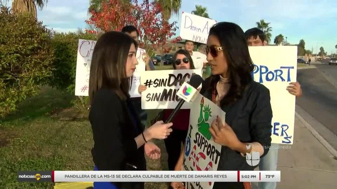 Noticias Laredo 5pm 010918 - Clip DREAMERS ACT