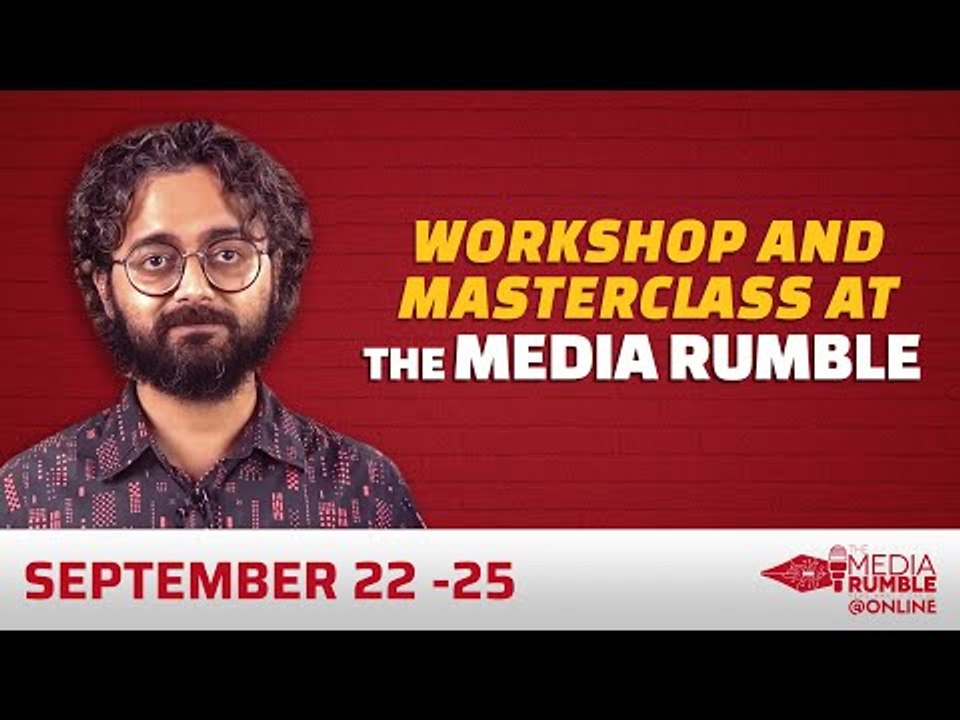 A #MediaRumble Workshop And Masterclass You Cannot Miss | September 22-25, 2021