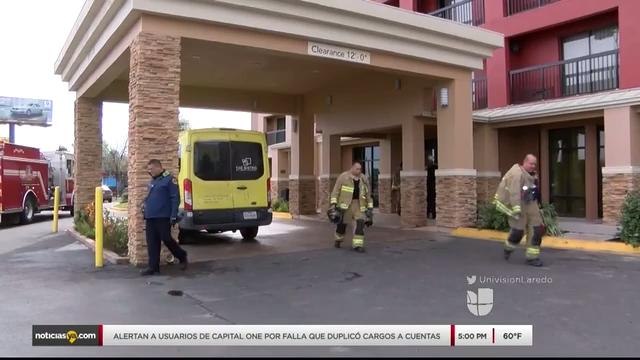 Noticias Laredo 5pm 010418 - Clip - evacuacion