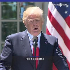 Trump caravana de migrantes y muro