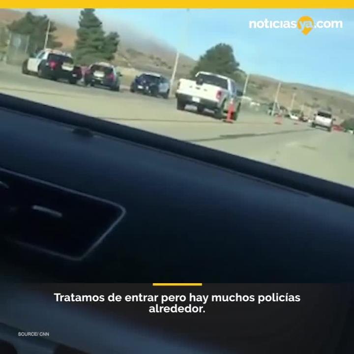 Hombre armado en Palmdale California