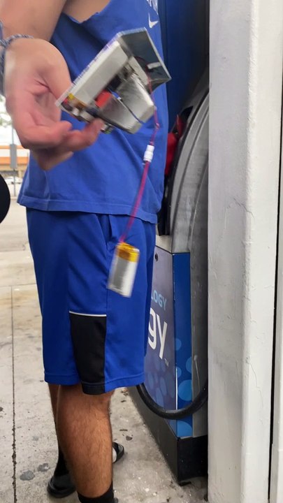 Couple Discover Unauthorised Card Reader on Gas Pump