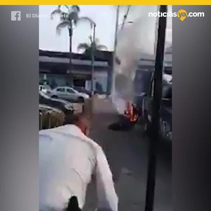 policias electrocutados