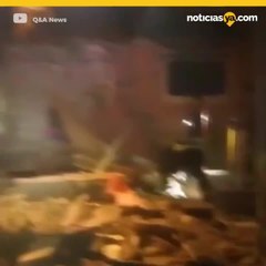 Colapsa piso de discoteca en España