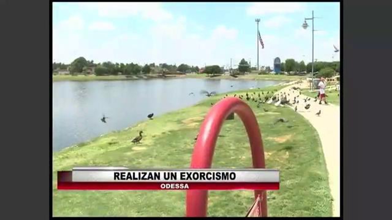 Realizan exorcismo en parque