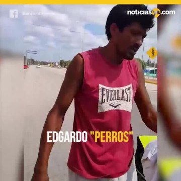 Edgardo Perros , recorre México rescatando perritos