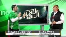 Compartiendo sueños de la fiesta del futbol