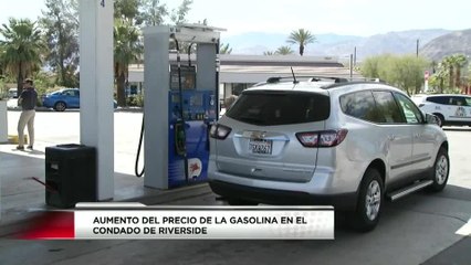 a la alza el precio de la gasolina en riverside