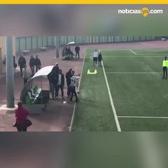 Padre agrede a entrenador