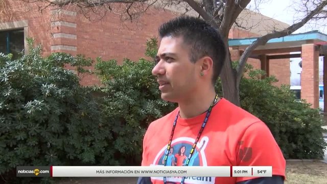 Soñadores protestan a favor de DACA dentro de EPCC