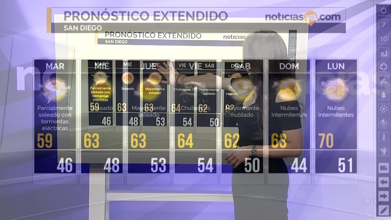 Tormenta invernal trae nieve y fuertes lluvias a San Diego