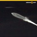 Lanzamiento de cohete de SpaceX ilumina el sur de California