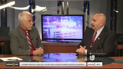 Noticias Laredo 10pm 100517 - Clip Entrevista Raul Salinas