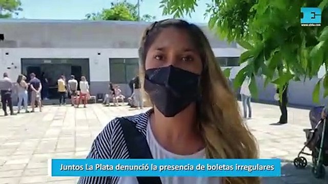 Juntos La Plata denunció la presencia de boletas irregulares