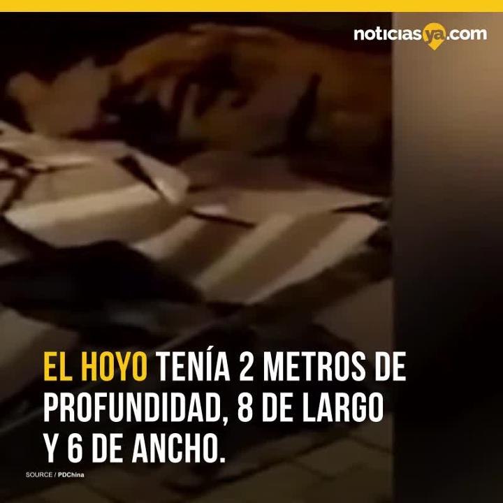 caida socavon