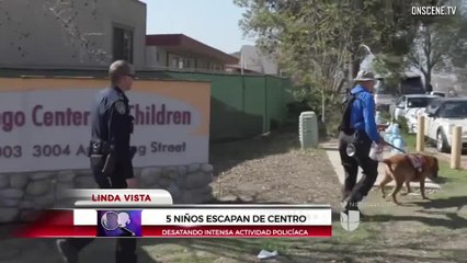 Localizan a salvo a 5 niños desaparecidos en San Diego