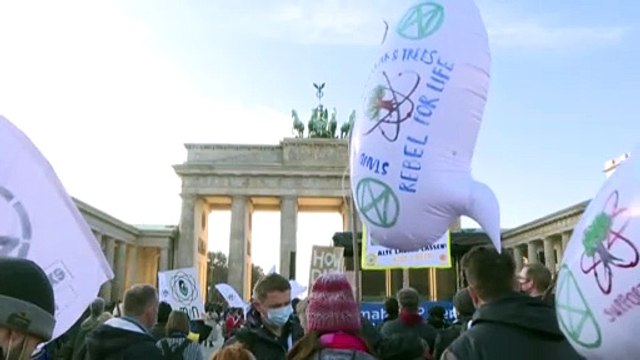 Manifestación pronuclear en Berlín para mantener abiertas las centrales alemanas