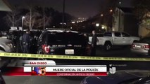 Investigan muerte de oficial de la policía de San Diego