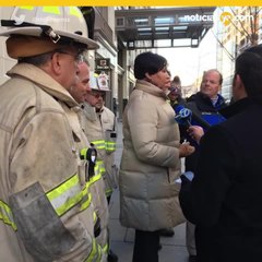 un tren de la linea roja se descarriló