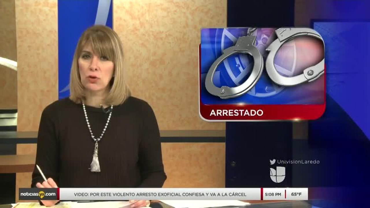 Noticias Laredo 5pm 011218 - Clip Arrest