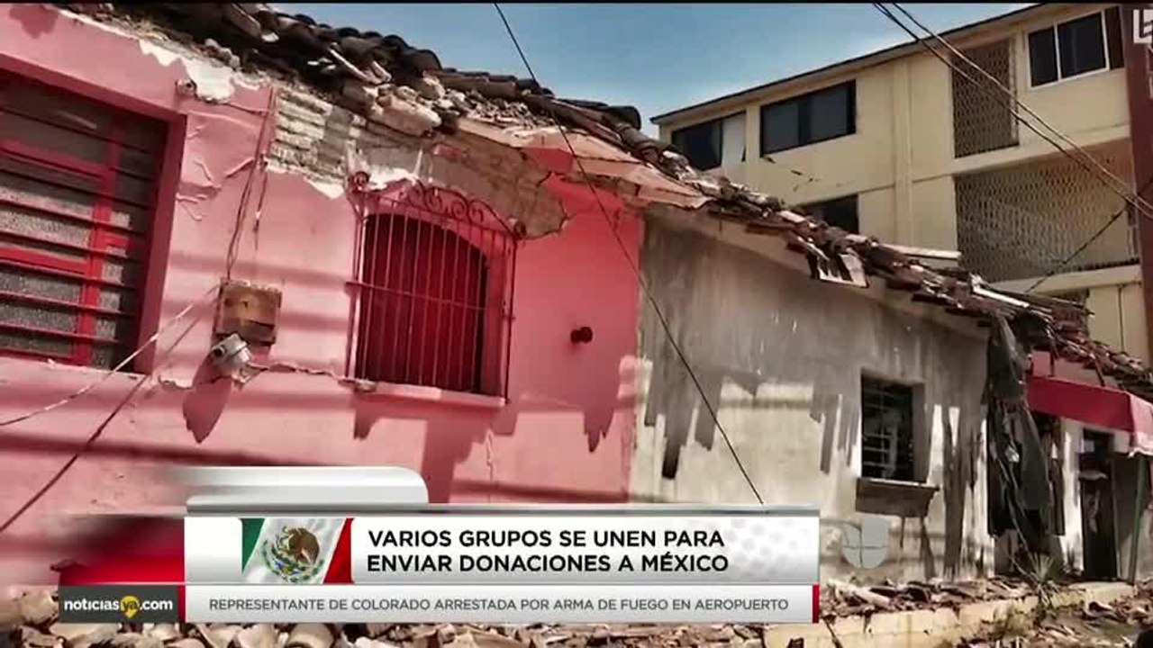 Reúnen fondos para damnificados por el terremoto en México
