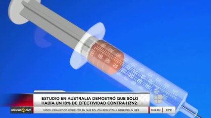 Instan a vacunarse contra la influenza tras aumento de casos en la Florida Central