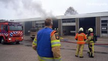 Brand in werkplaats op gemeentewerf in Staphorst