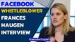 Facebook Whistleblower Frances Haugen Exclusive Interview | Mark Zuckerberg | Oneindia News
