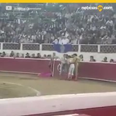 Torero mexicano recibe cornada en el escroto