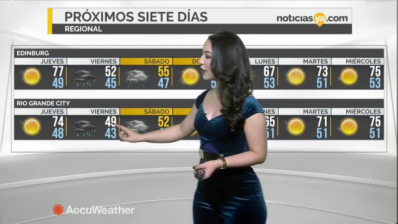 Clima McAllen 14 diciembre 2017