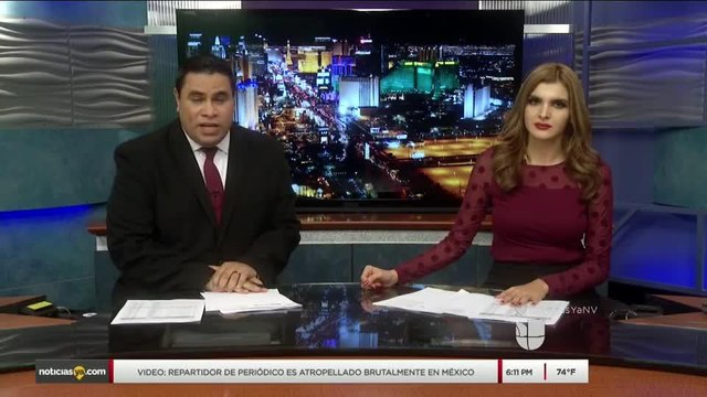 Noticias Nevada 6pm AACION DE GRACIAS TOSS TO JUAN 112317 - Clip