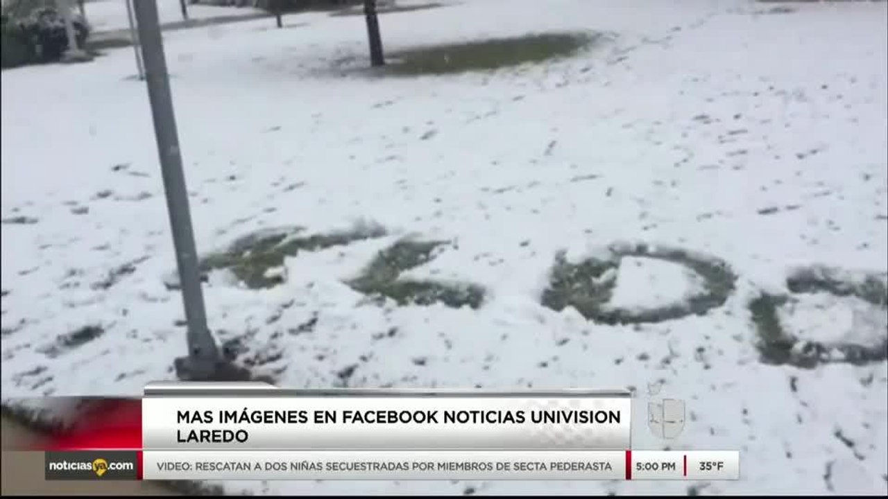 Noticias Laredo 5pm 120717 - Clip- Clima Por El Condado De Webb