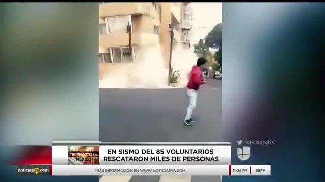 Noticias Nevada 11pm ANGELES DEL SISMO 092017 - Clip