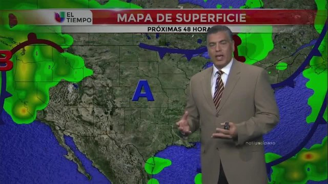 Pronóstico del Tiempo 5pm 112417