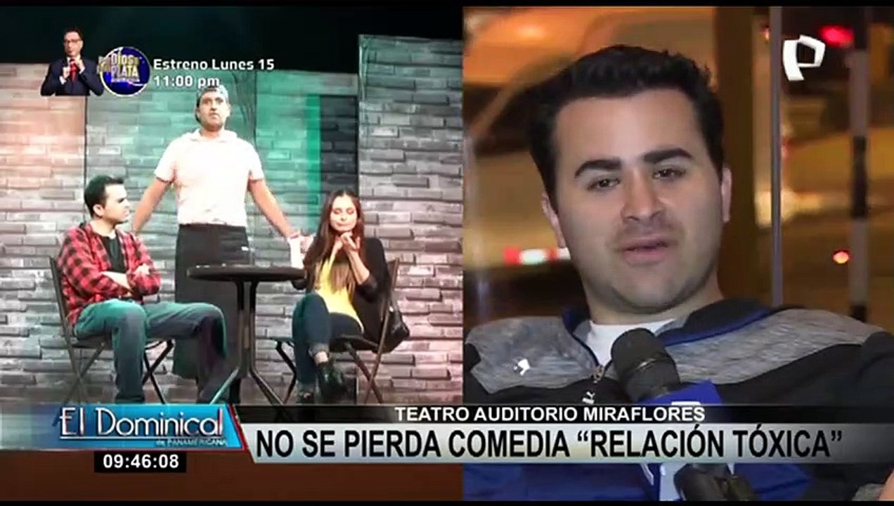 Comedia “Relación Tóxica” se presenta con gran éxito en el Teatro Auditorio Miraflores