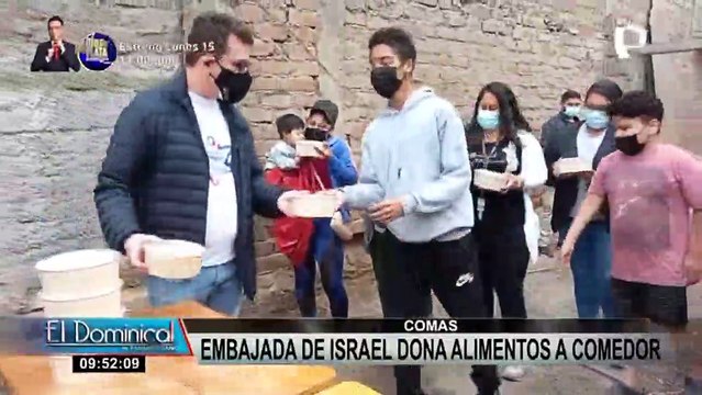 Embajada de Israel dona alimentos a comedor: chefs quedan maravillados con gastronomía