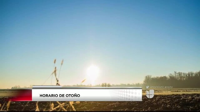 Noticias Laredo 5pm 110317 - Clip Cambio de hora