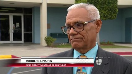 Piden renuncia de superintendente interino de San Ysidro