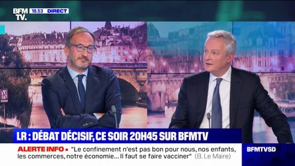 Bruno Le Maire aux candidats LR: "Si certains d'entre eux veulent venir travailler avec nous (...), je pense que ce serait faire œuvre utile"